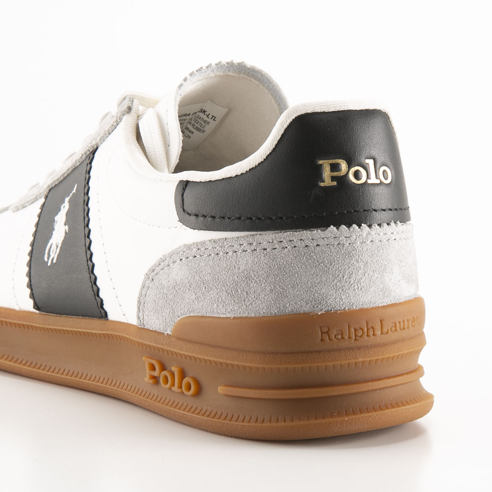 ポロラルフローレン POLO RALPH LAUREN レディーススニーカー Heritage Aera レザー スエード MAPSF20638【FITHOUSE ONLINE SHOP】