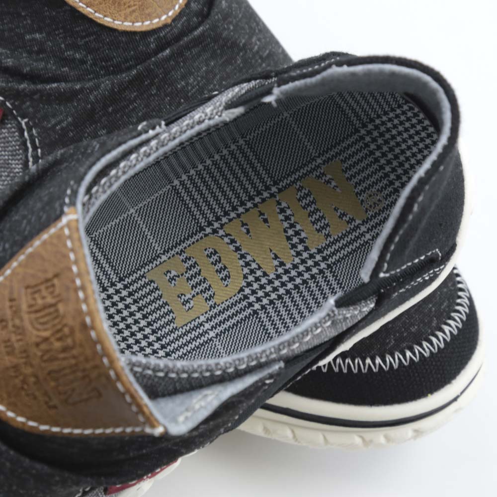 エドウィン EDWIN スリッポン カジュアルシューズ EDWINバブーシュ EDW-4535【FITHOUSE ONLINE SHOP】