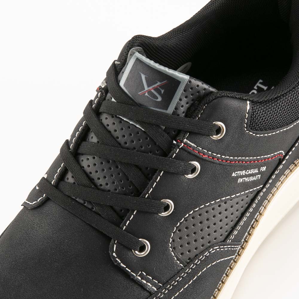 ヴァン VAN メンズスリッポン VA502 BLK【FITHOUSE ONLINE SHOP】