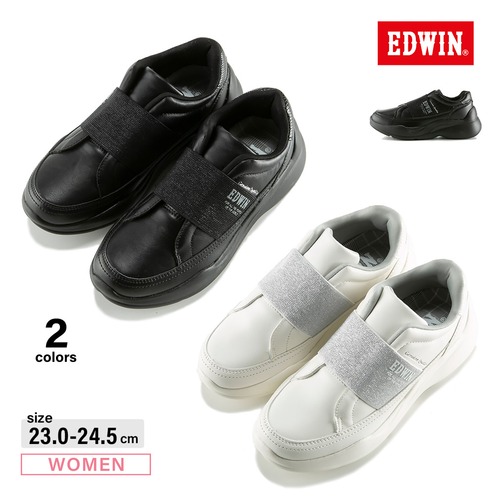 エドウィン EDWIN レディーススリッポン ダッドソールスリッポン EDW4719【FITHOUSE ONLINE SHOP】