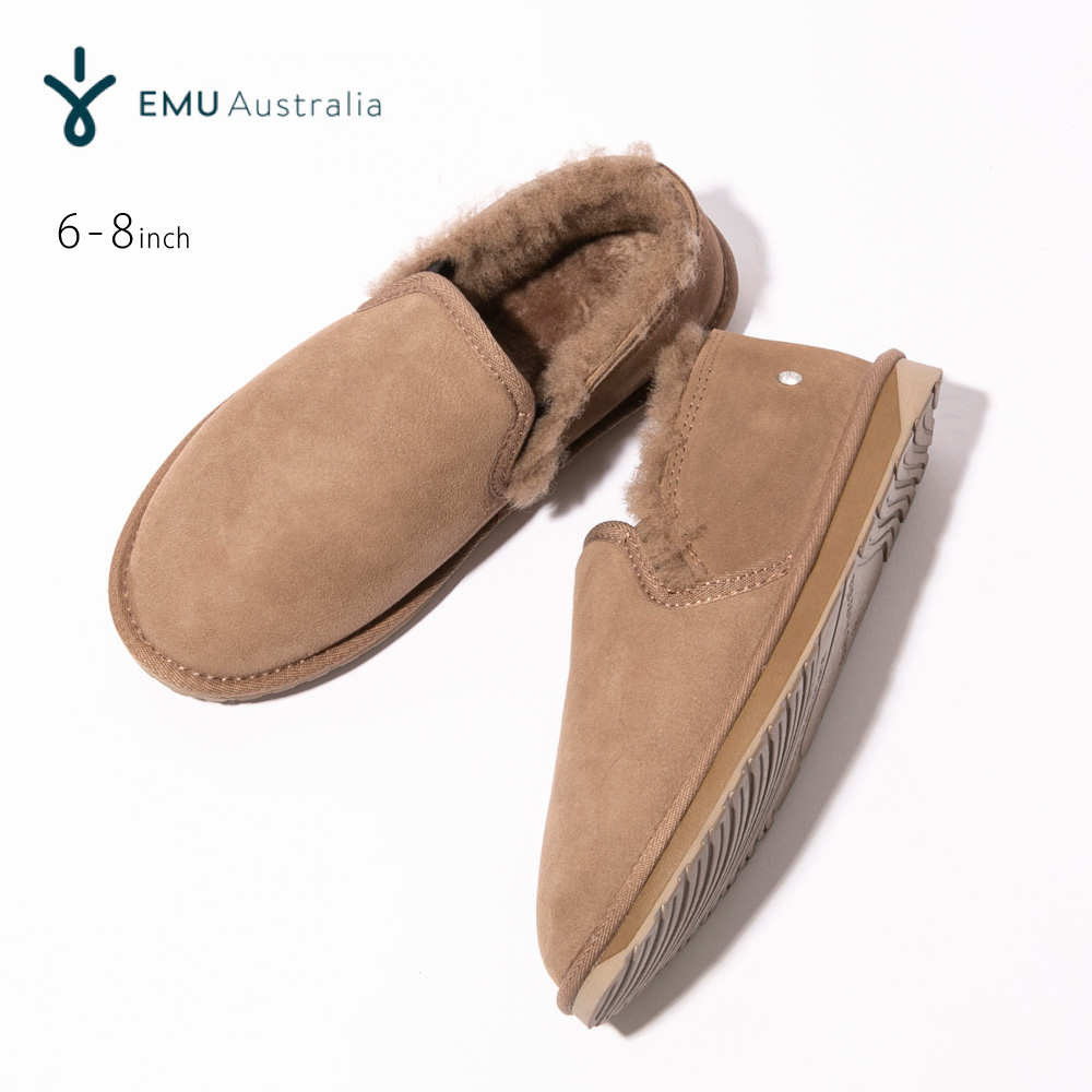 エミュー EMU Australia レディース Stinger Reef ショート ムートン スリッポン W12714【FITHOUSE ONLINE SHOP】