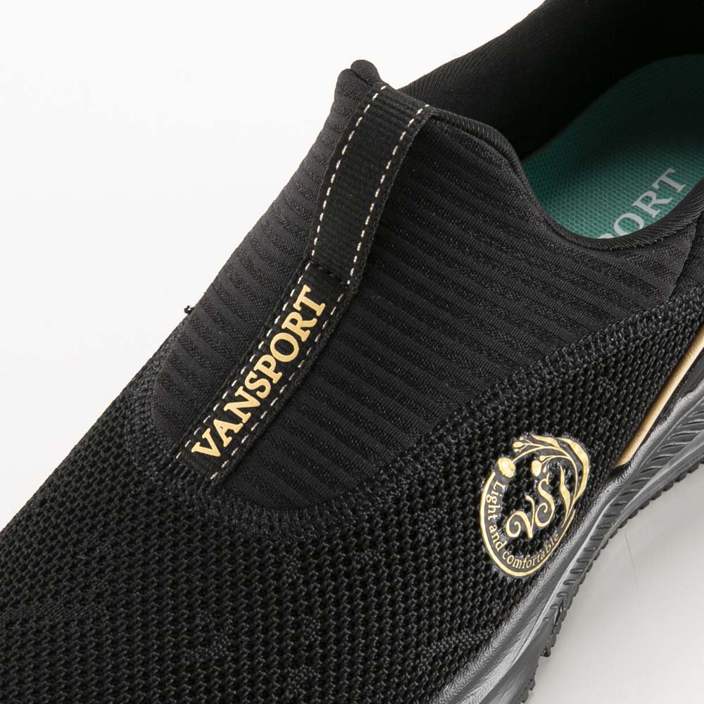 ヴァン VAN レディーススリッポン VA402 BLK【FITHOUSE ONLINE SHOP】