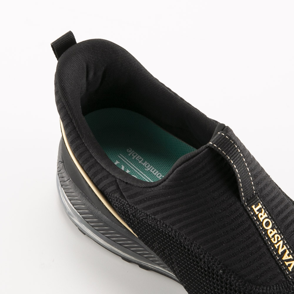 ヴァン VAN レディーススリッポン VA402 BLK【FITHOUSE ONLINE SHOP】