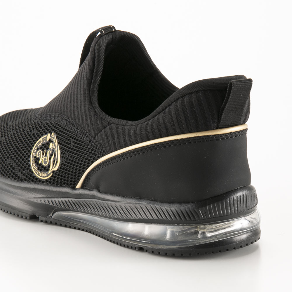 ヴァン VAN レディーススリッポン VA402 BLK【FITHOUSE ONLINE SHOP】