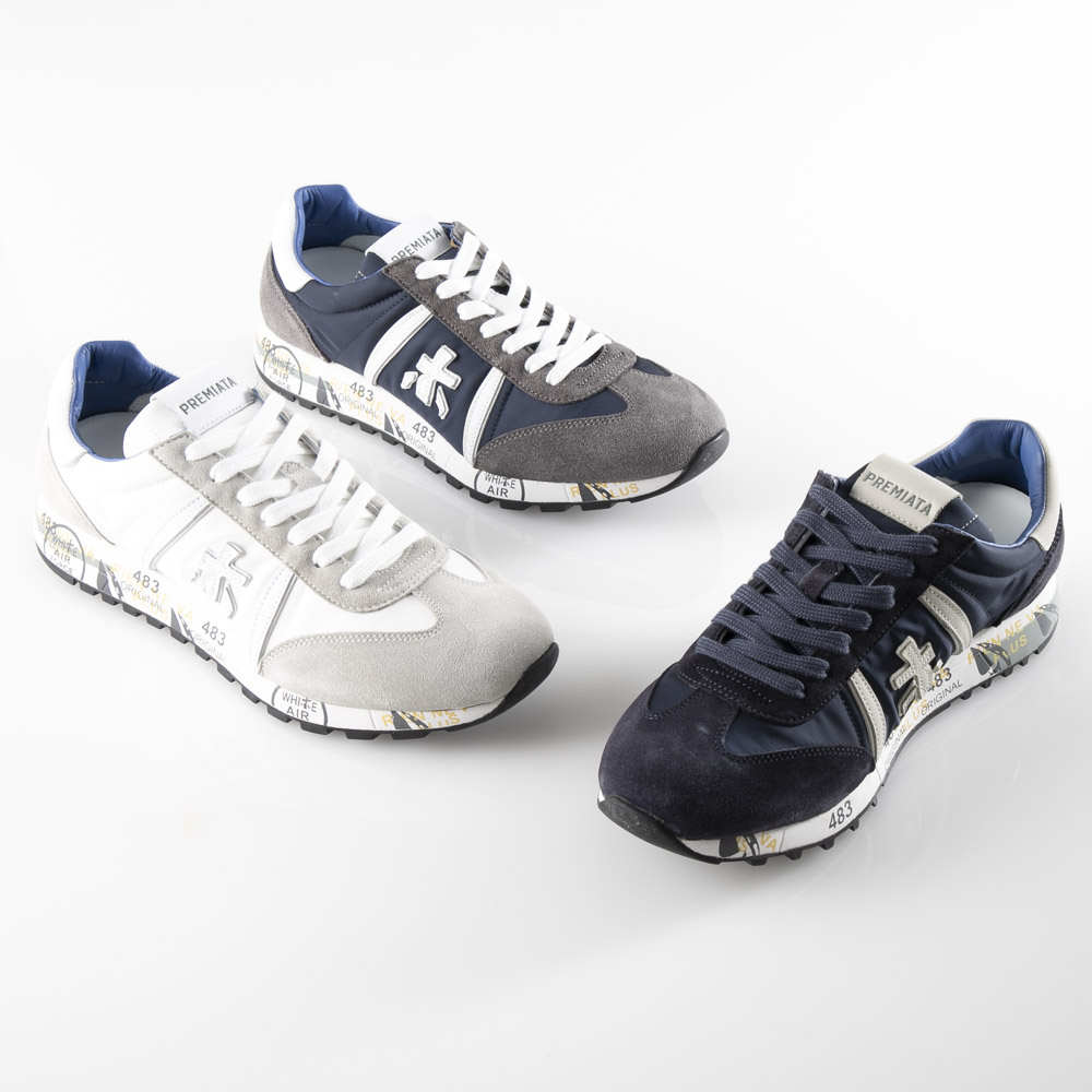 プレミアータホワイト PREMIATA WHITE メンズスニーカー ランニング LUCY【FITHOUSE ONLINE SHOP】