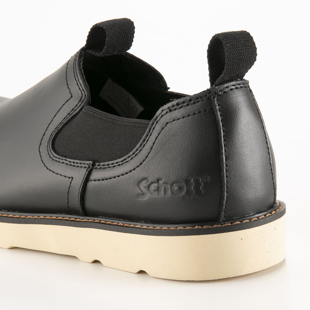 ショット Schott メンズブーツ Side Gore Boots Low (BLK) S23003【FITHOUSE ONLINE SHOP】