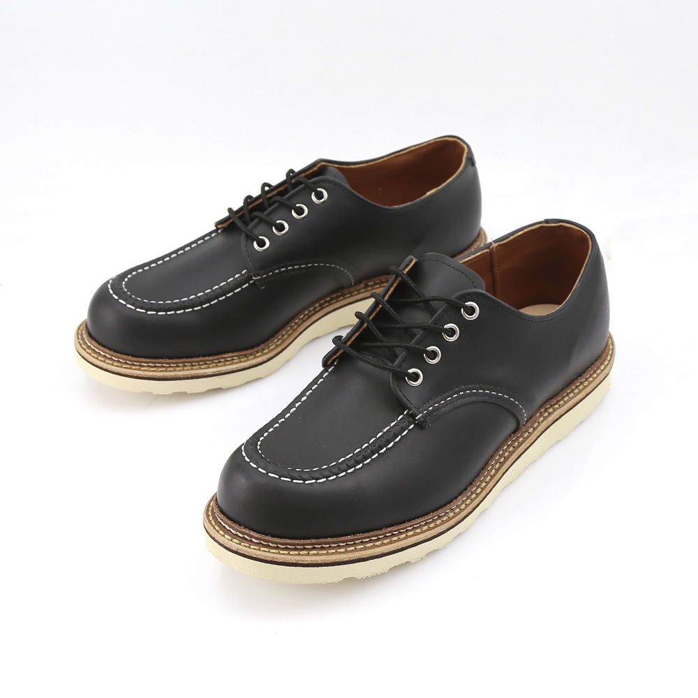 レッドウィング RED WING レッドウイング  WORK OXFORD RW-8106D/BLK-CHR ブラック【FITHOUSE ONLINE SHOP】