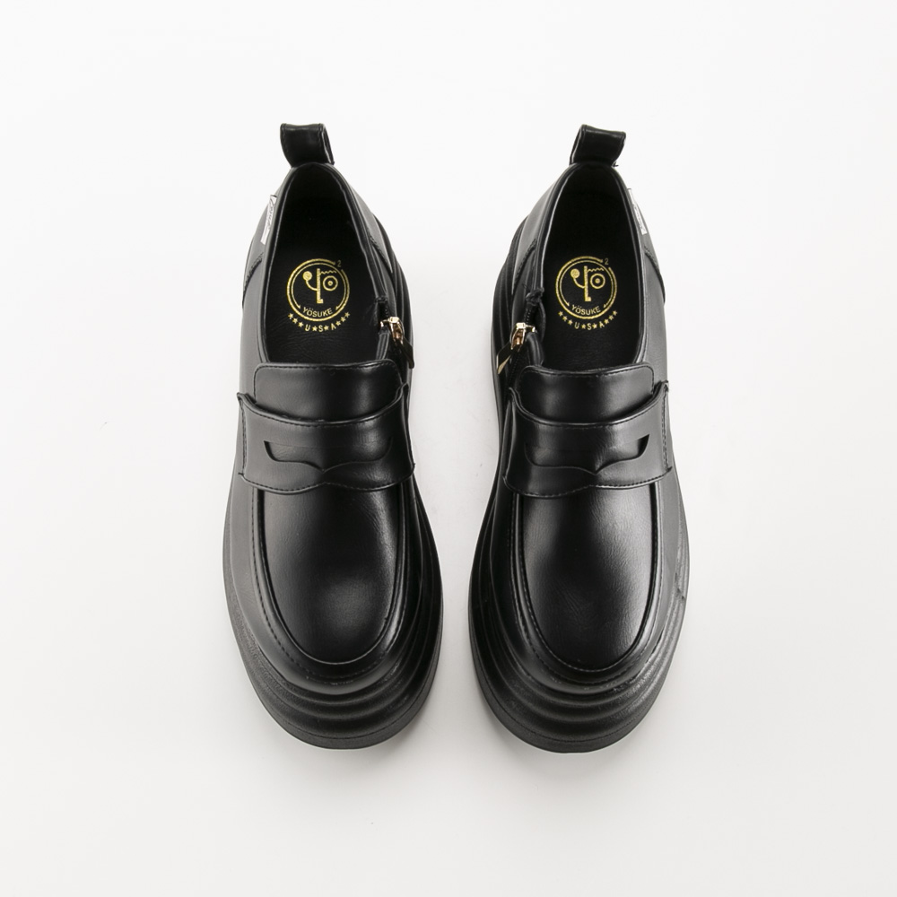 ヨースケ YOSUKE レディースシューズ 厚底ローファー 9.5cm (BL) YO-2710042【FITHOUSE ONLINE SHOP】