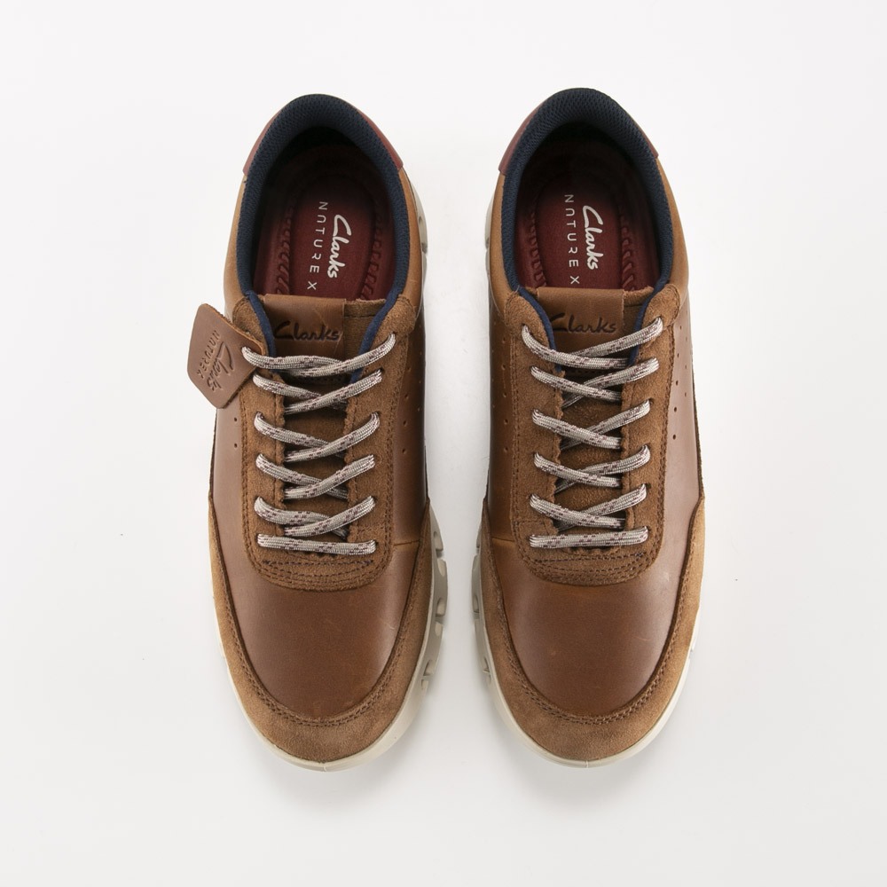 クラークス Clarks メンズスニーカー ネイチャー エックスワン (TAN) 532J【FITHOUSE ONLINE SHOP】