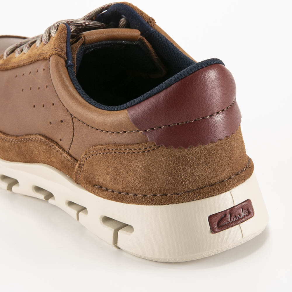 クラークス Clarks メンズスニーカー ネイチャー エックスワン (TAN) 532J【FITHOUSE ONLINE SHOP】