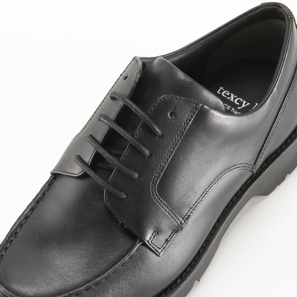テクシーリュクス texcy luxe ビジネスシューズ スリムフィット ミニマルデザイン×ラギッド厚底 Uチップ TU-8017【FITHOUSE ONLINE SHOP】