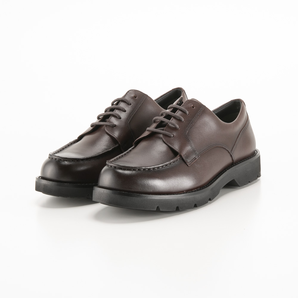 テクシーリュクス texcy luxe ビジネスシューズ スリムフィット ミニマルデザイン×ラギッド厚底 Uチップ TU-8017【FITHOUSE ONLINE SHOP】