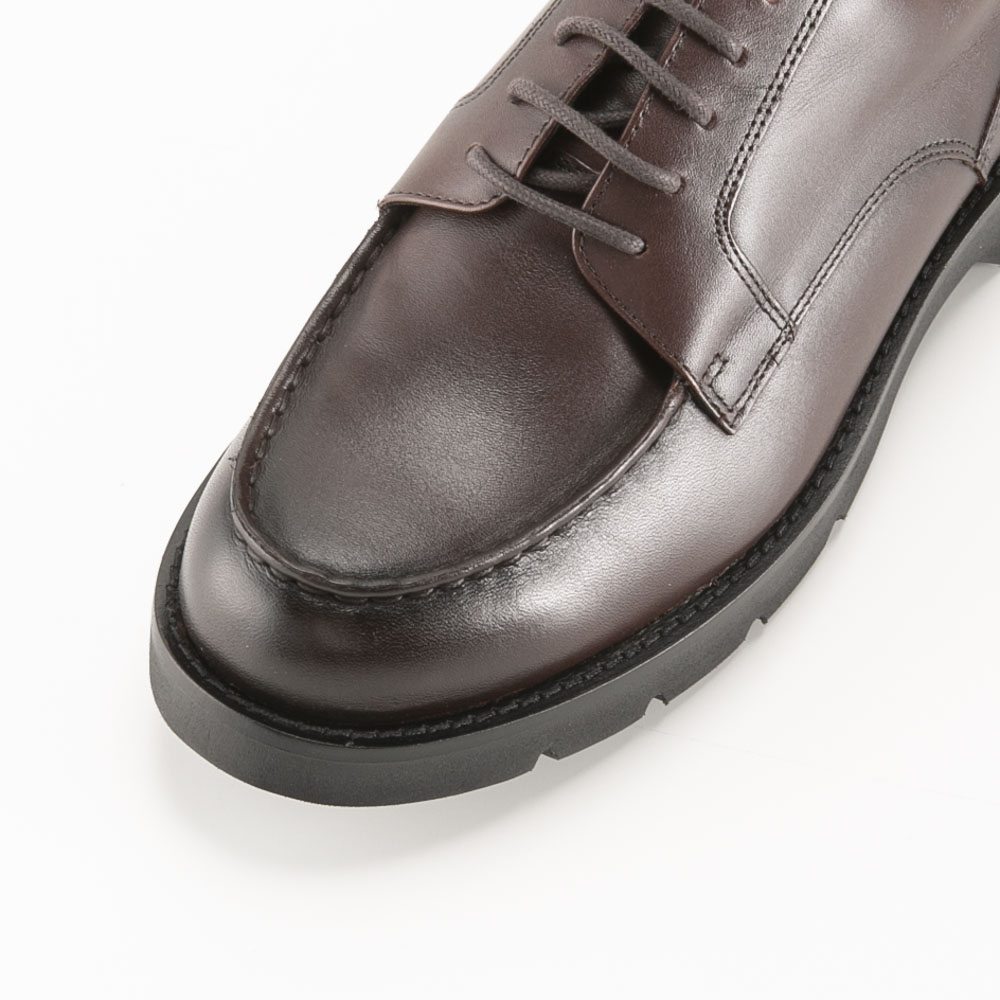 テクシーリュクス texcy luxe ビジネスシューズ スリムフィット ミニマルデザイン×ラギッド厚底 Uチップ TU-8017【FITHOUSE ONLINE SHOP】