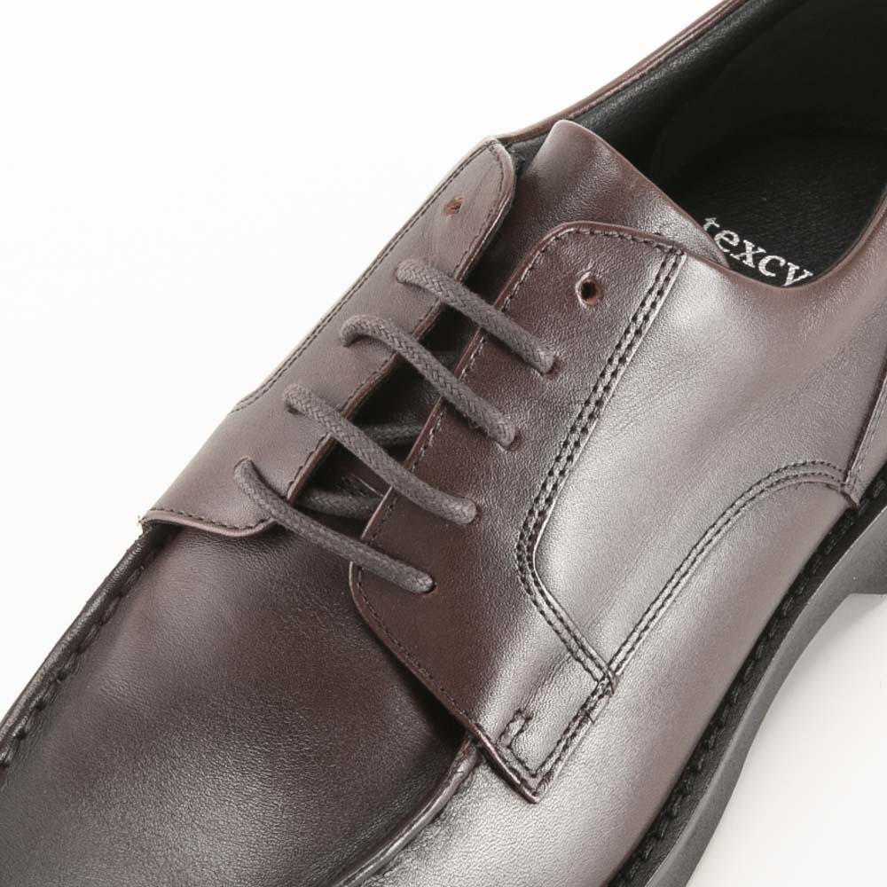 テクシーリュクス texcy luxe ビジネスシューズ スリムフィット ミニマルデザイン×ラギッド厚底 Uチップ TU-8017【FITHOUSE ONLINE SHOP】