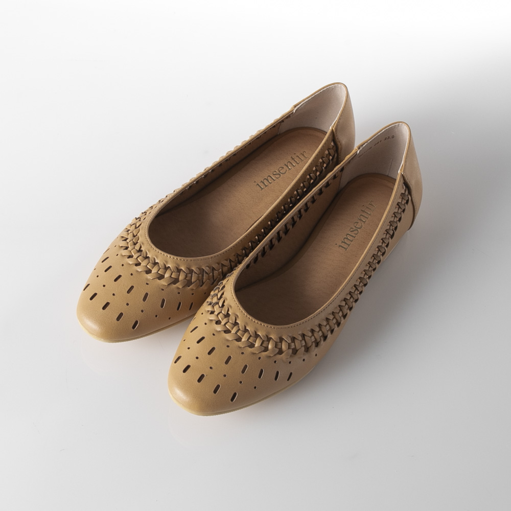 イムサンティル imsentir パンプス コンニャクアミカッター 2.5cm 001CR【FITHOUSE ONLINE SHOP】