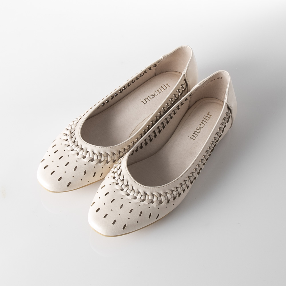 イムサンティル imsentir パンプス コンニャクアミカッター 2.5cm 001CR【FITHOUSE ONLINE SHOP】