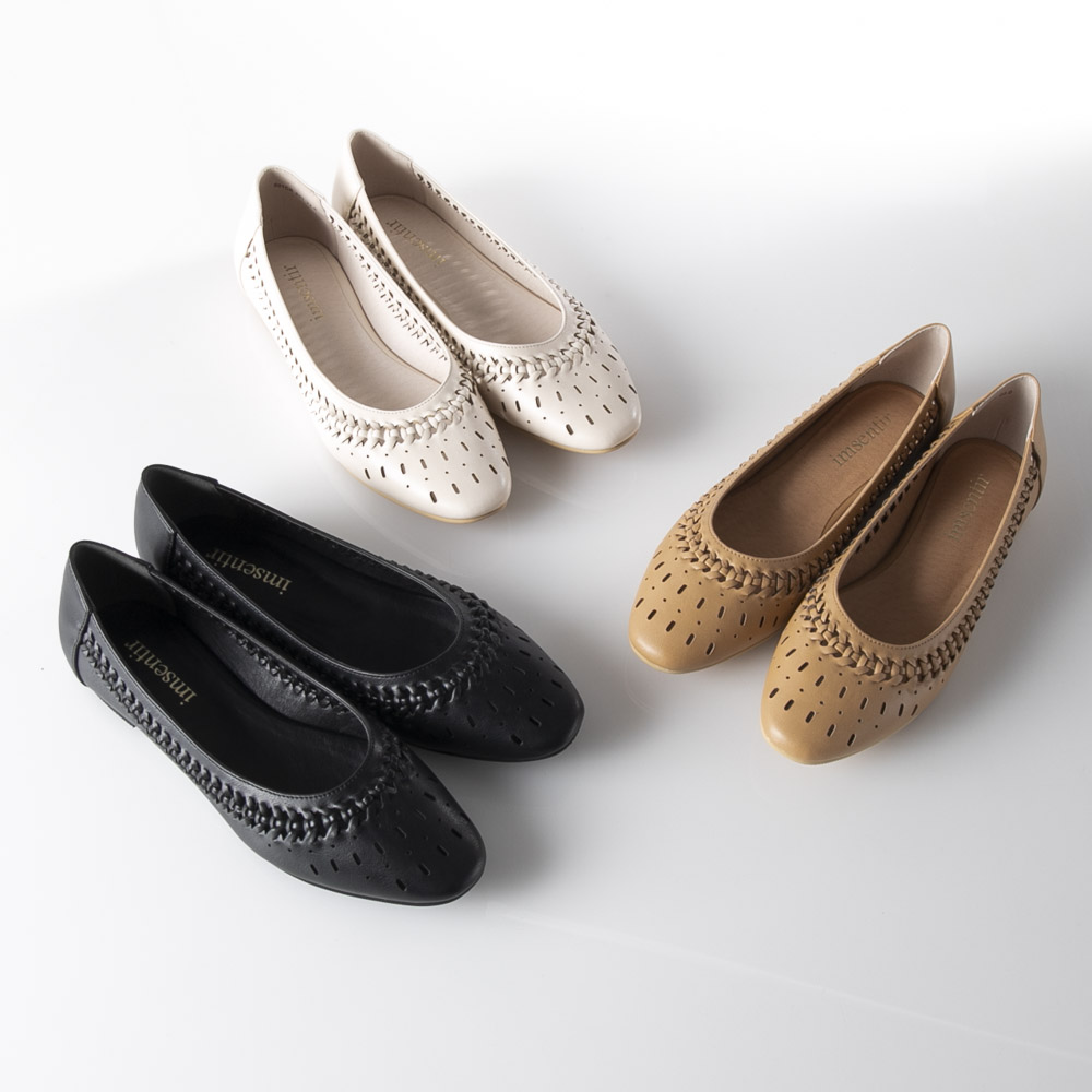 イムサンティル imsentir パンプス コンニャクアミカッター 2.5cm 001CR【FITHOUSE ONLINE SHOP】