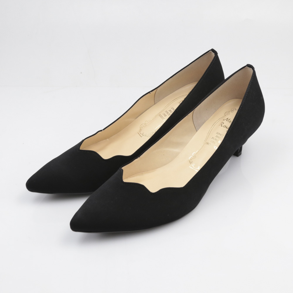 フォースワン FORCE ONE パンプス スカラップ5cm FRN5999【FITHOUSE ONLINE SHOP】