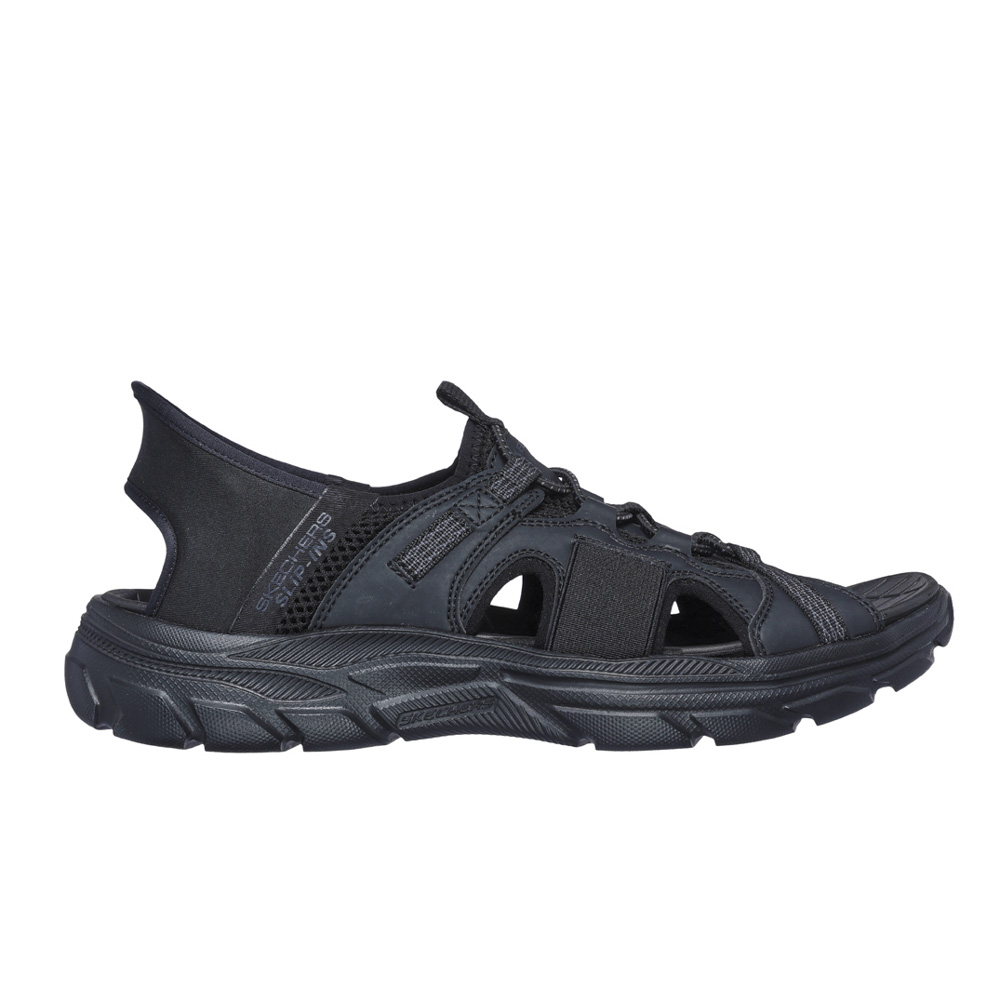 スケッチャーズ SKECHERS メンズサンダル REVOLTED SS (BLK) 205181【FITHOUSE ONLINE SHOP】