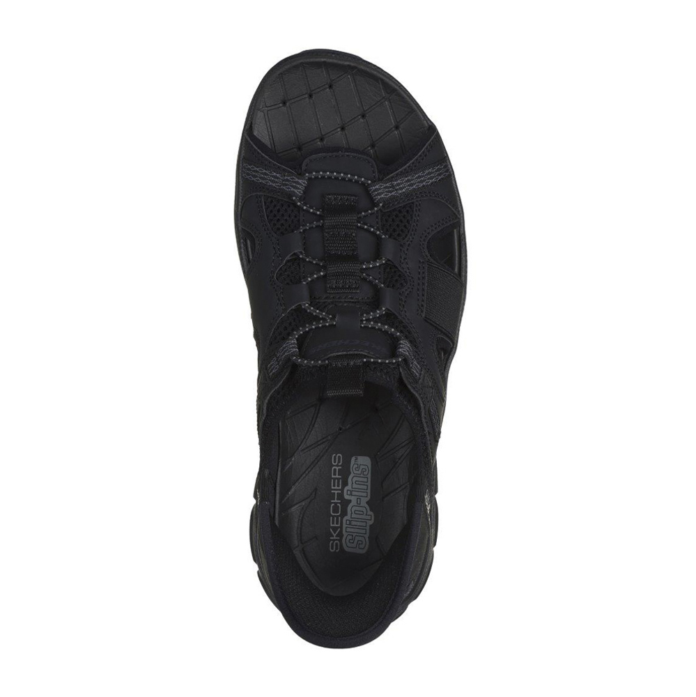 スケッチャーズ SKECHERS メンズサンダル REVOLTED SS (BLK) 205181【FITHOUSE ONLINE SHOP】