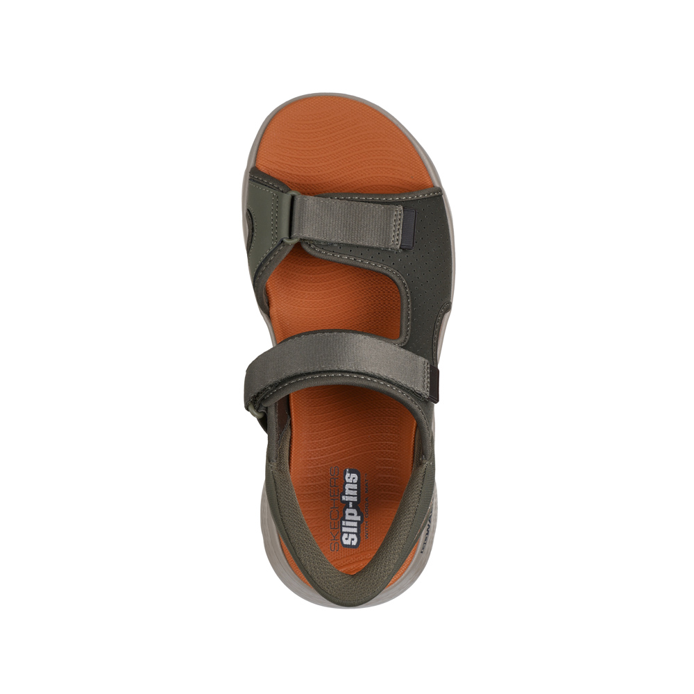 スケッチャーズ SKECHERS メンズサンダル GO WALK FLEX SANDAL ゴーウォーク フレックス スリップインズ 229210【FITHOUSE ONLINE SHOP】