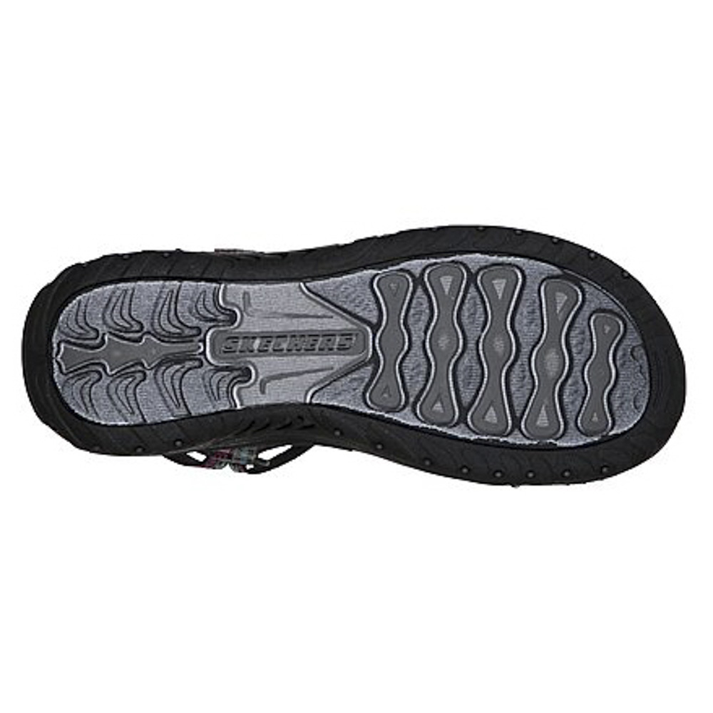 WOMEN/'S SKECHERS REGGAE DUB FEST SANDALS 41125 BLK