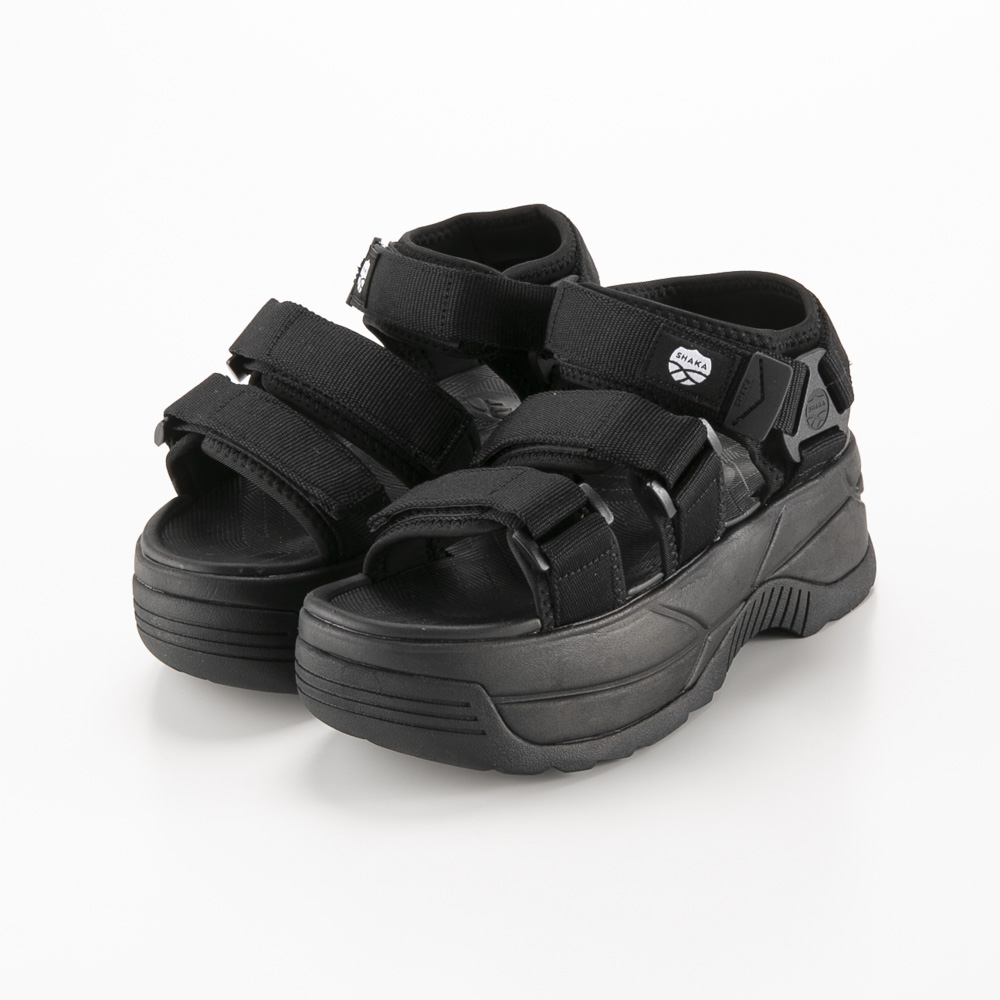 シャカ SHAKA レディースサンダル NEO BUNGY CHUNKY (ALL BLACK) SK-114【FITHOUSE ONLINE SHOP】