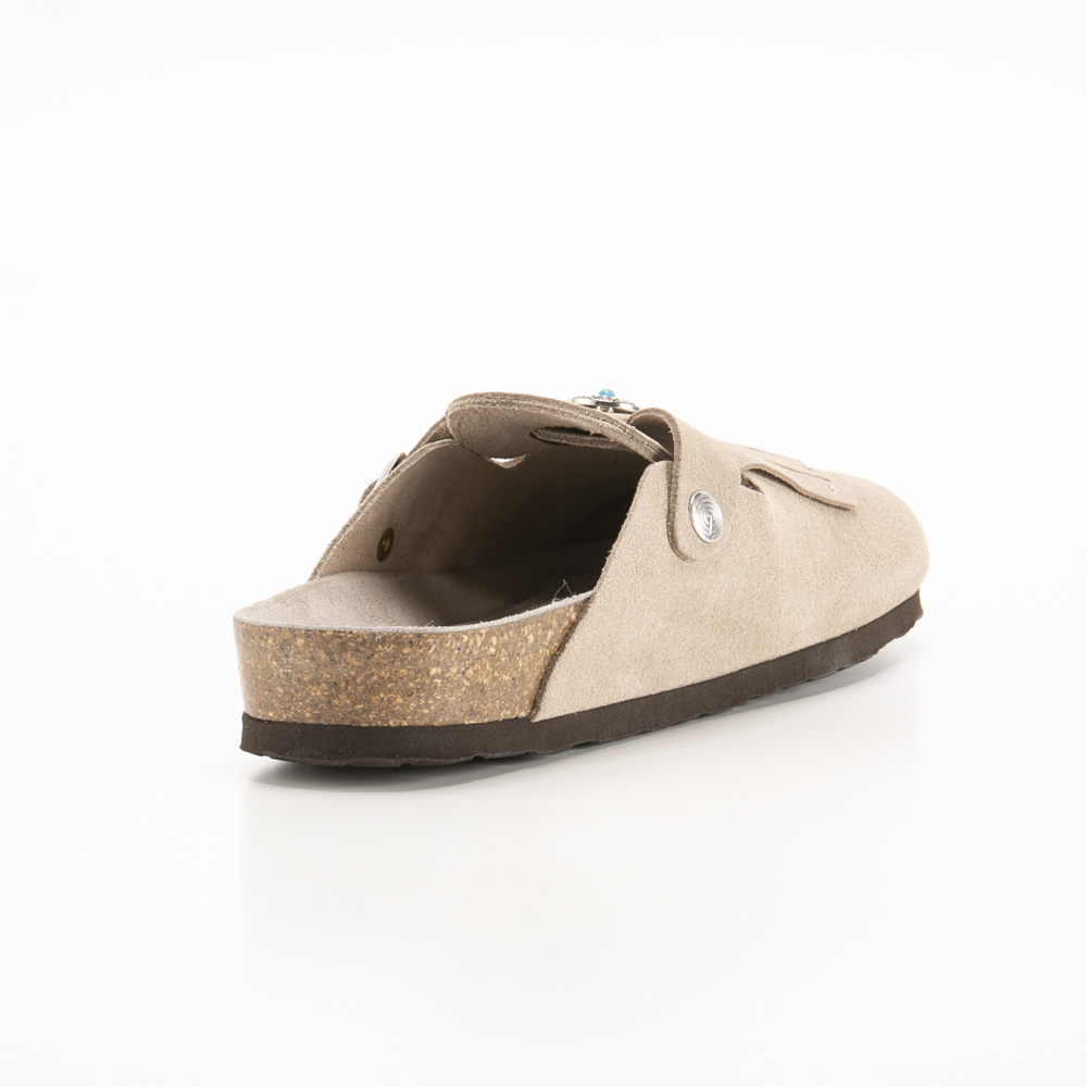 ジェニュインズ GENUINS レディースサンダル サボ クロッグ FRINGE G106629【FITHOUSE ONLINE SHOP】