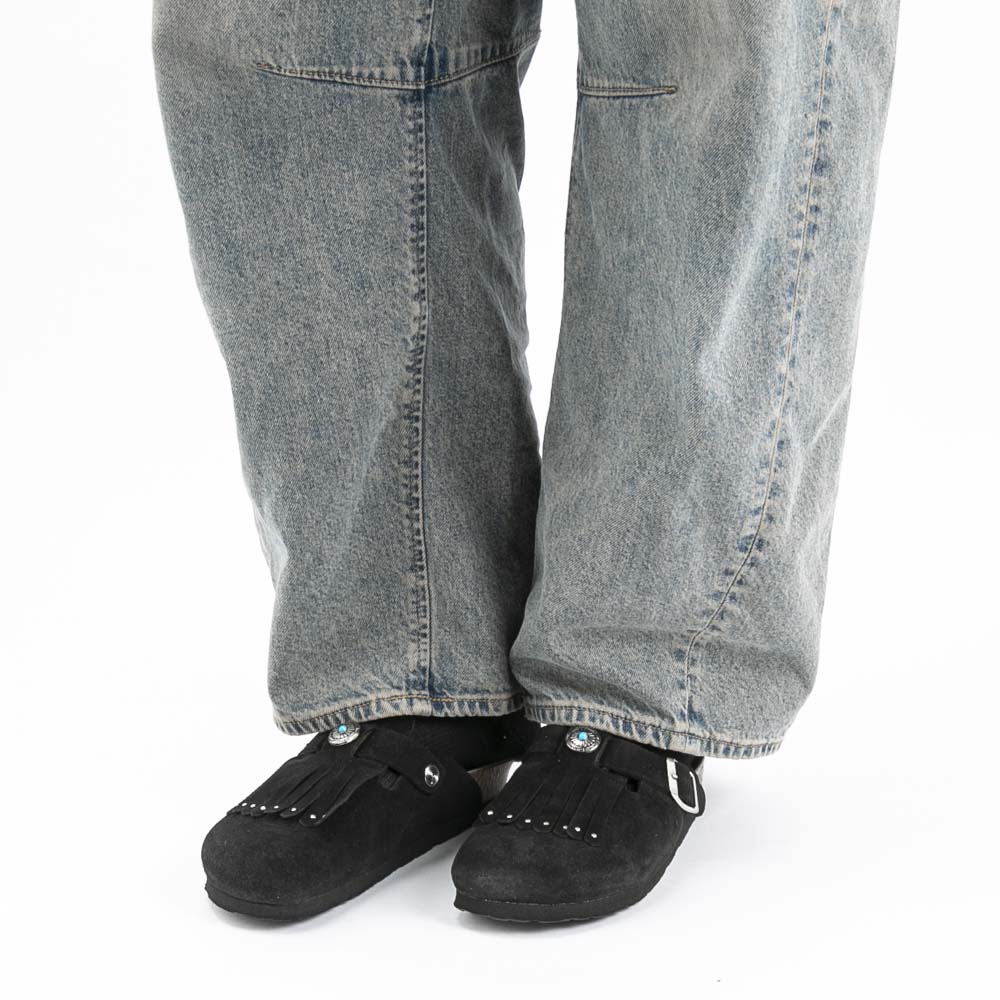 ジェニュインズ GENUINS レディースサンダル サボ クロッグ FRINGE G106631【FITHOUSE ONLINE SHOP】