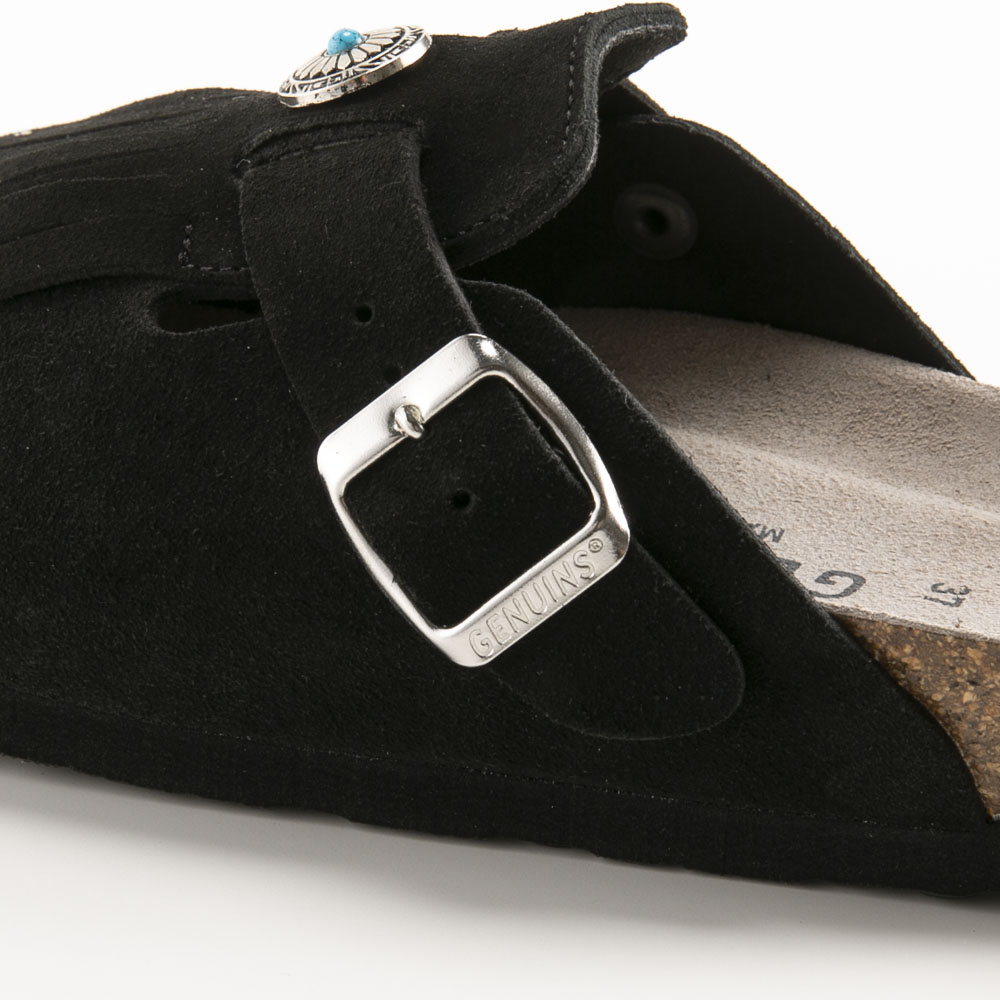 ジェニュインズ GENUINS レディースサンダル サボ クロッグ FRINGE G106631【FITHOUSE ONLINE SHOP】