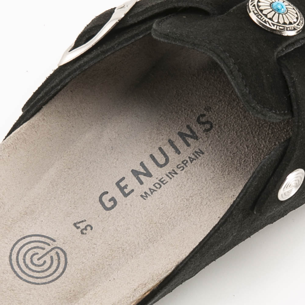 ジェニュインズ GENUINS レディースサンダル サボ クロッグ FRINGE G106631【FITHOUSE ONLINE SHOP】