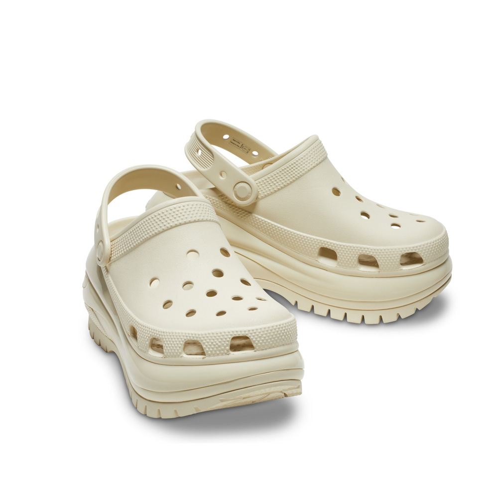 クロックス CROCS レディースサンダル MEGA CRASH CLOG メガ クラッシュ クロッグ (BGE) 207988‐2Y3【FITHOUSE ONLINE SHOP】