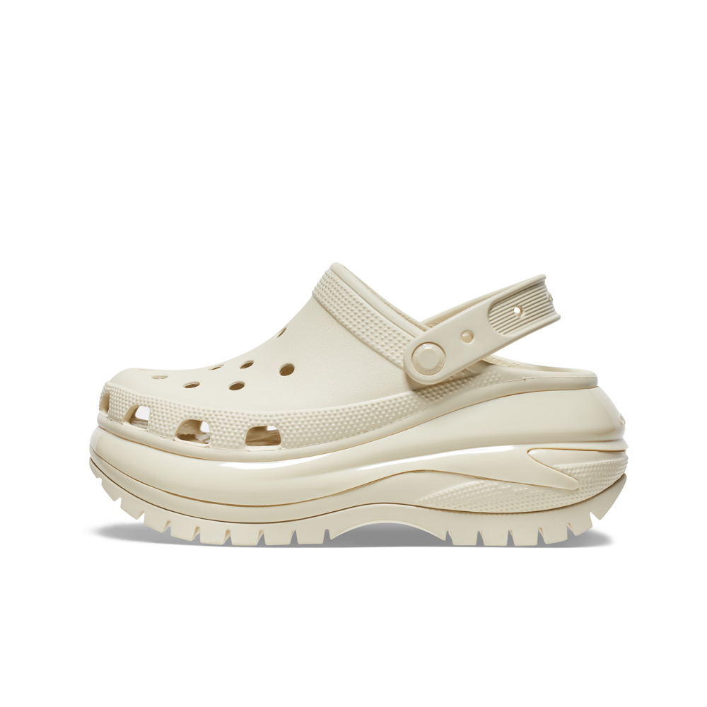 クロックス CROCS レディースサンダル MEGA CRASH CLOG (BGE) 207988‐2Y2【FITHOUSE ONLINE SHOP】