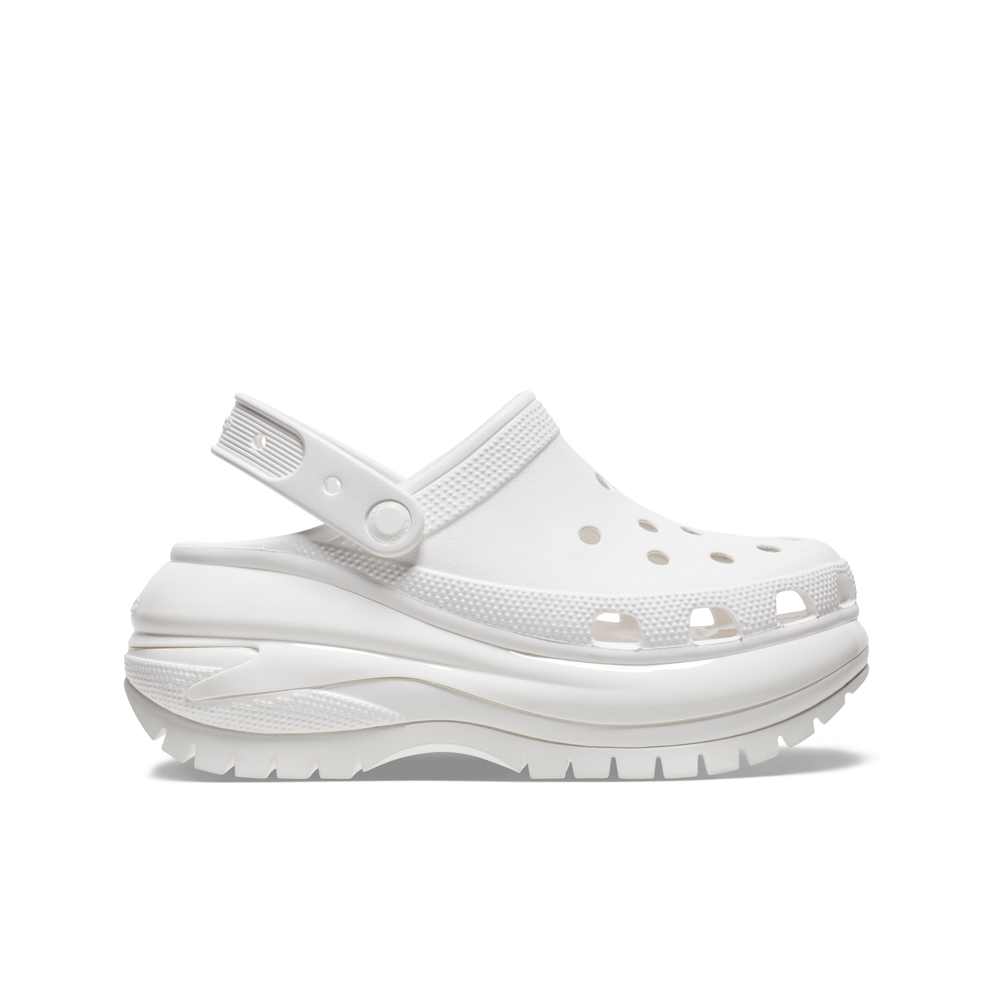 クロックス CROCS レディースサンダル MEGA CRASH CLOG メガ クラッシュ クロッグ (WHT) 207988‐101【FITHOUSE ONLINE SHOP】