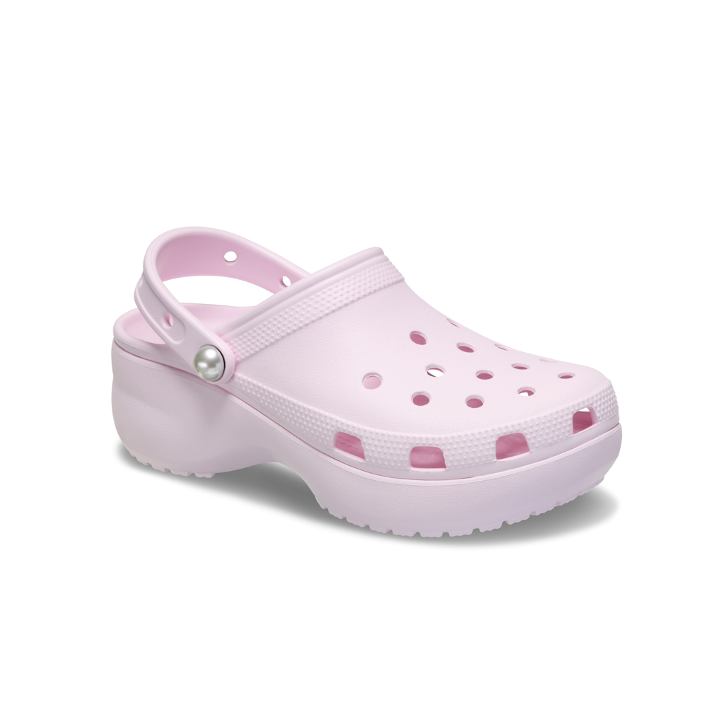 クロックス CROCS レディースサンダル CLASSIC PLATFORM PEARL CLOG クラシック プラットフォーム パール クロッグ 211231-6ZW【FITHOUSE ONLINE SHOP】