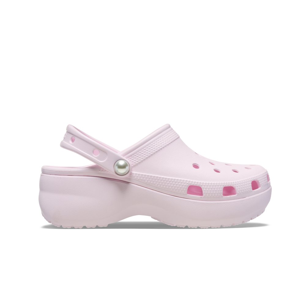 クロックス CROCS レディースサンダル CLASSIC PLATFORM PEARL CLOG クラシック プラットフォーム パール クロッグ 211231-6ZW【FITHOUSE ONLINE SHOP】