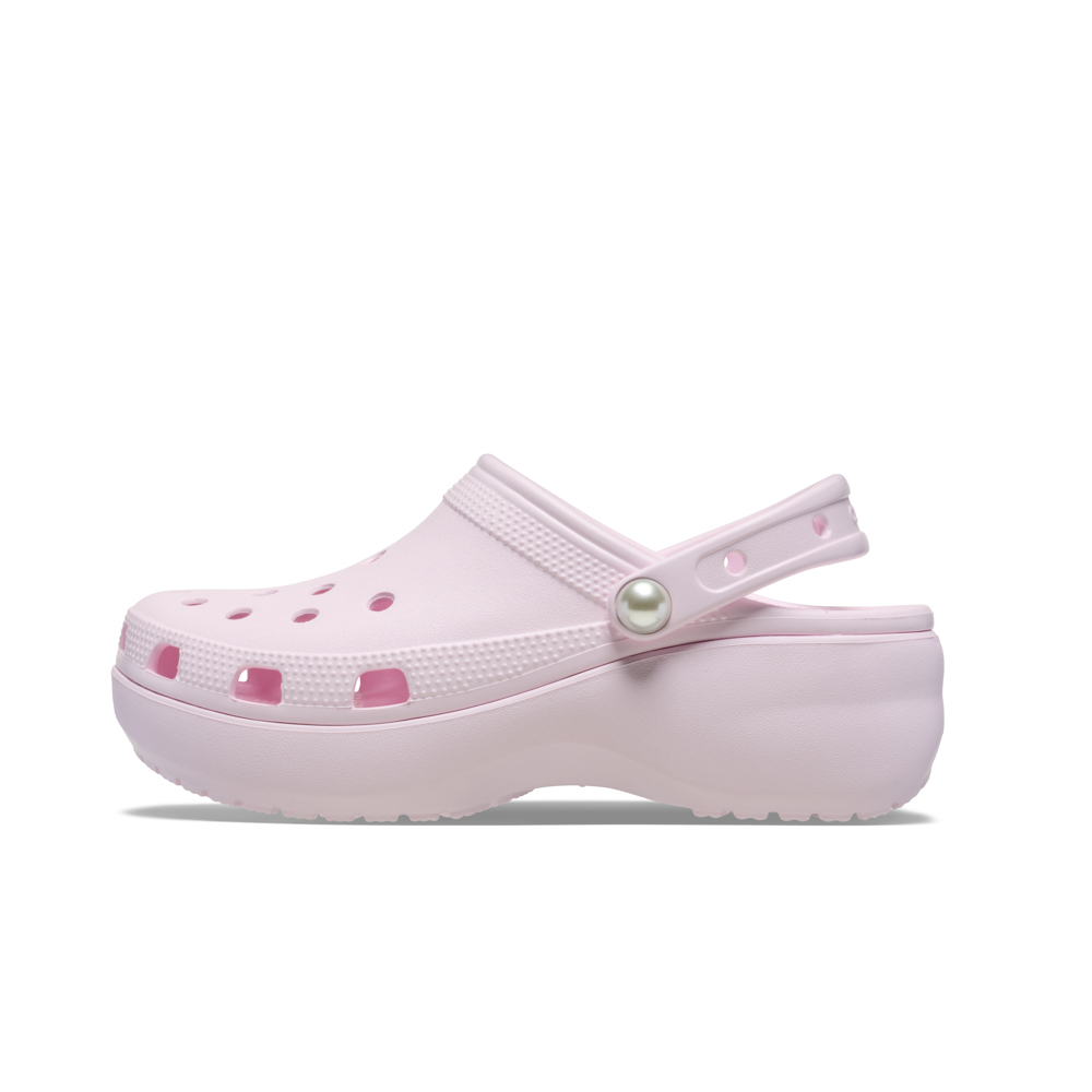 クロックス CROCS レディースサンダル CLASSIC PLATFORM PEARL CLOG クラシック プラットフォーム パール クロッグ 211231-6ZW【FITHOUSE ONLINE SHOP】
