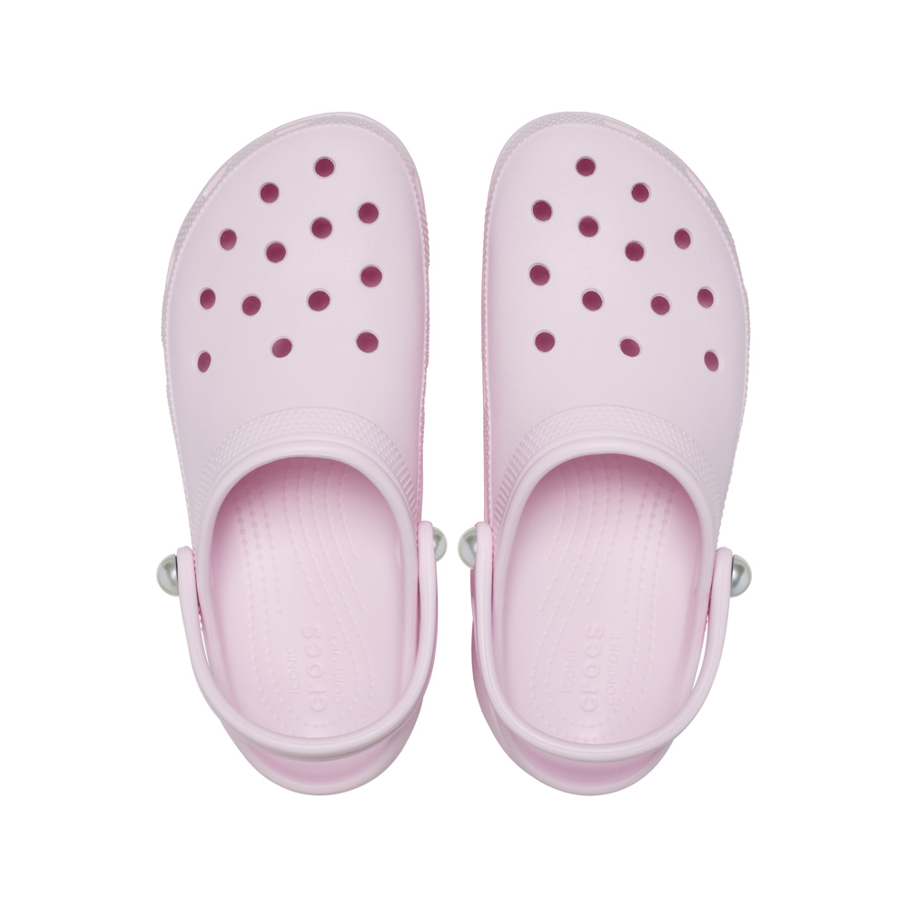 クロックス CROCS レディースサンダル CLASSIC PLATFORM PEARL CLOG クラシック プラットフォーム パール クロッグ 211231-6ZW【FITHOUSE ONLINE SHOP】