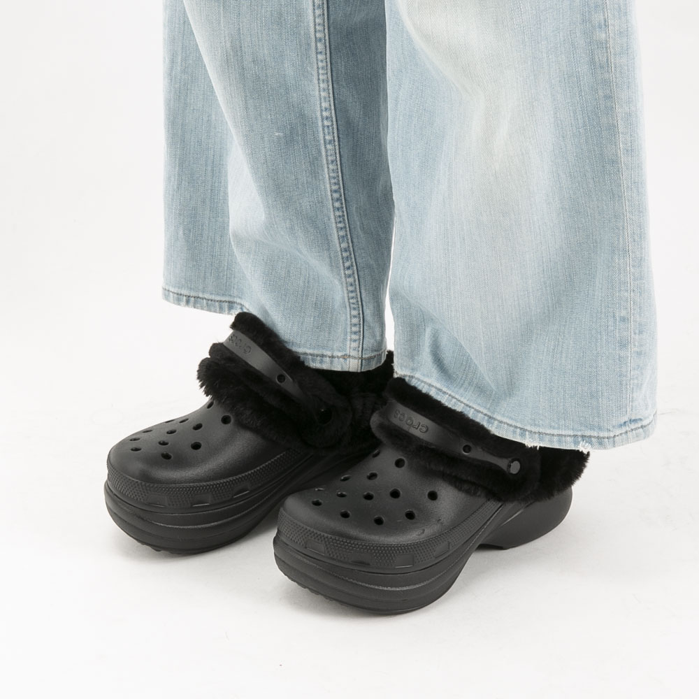 クロックス CROCS レディースサンダル ベイ ラインド クロッグ 211753-001【FITHOUSE ONLINE SHOP】