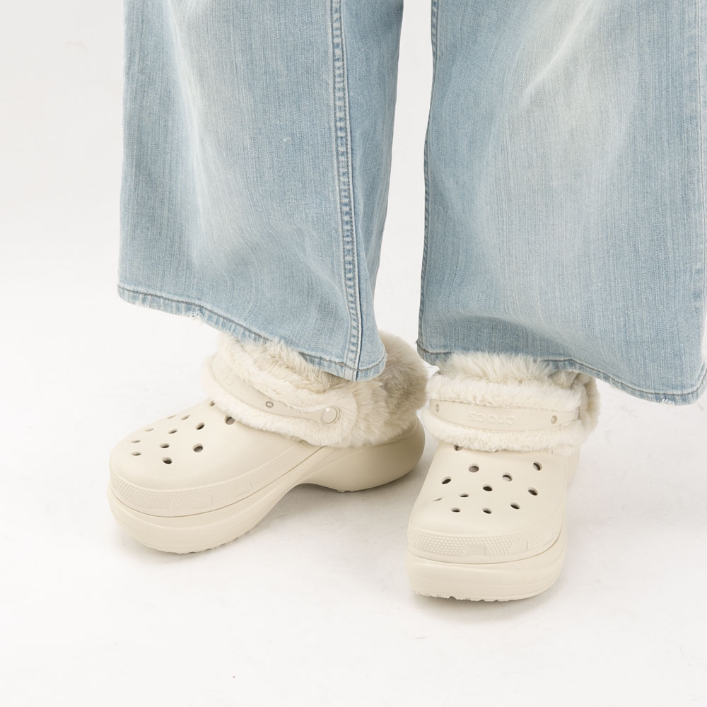 クロックス CROCS レディースサンダル ベイ ラインド クロッグ 211753-160【FITHOUSE ONLINE SHOP】