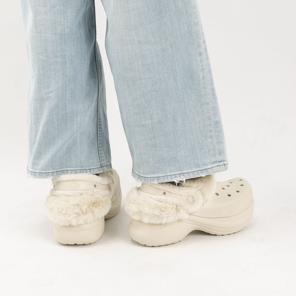 クロックス CROCS レディースサンダル ベイ ラインド クロッグ 211753-160【FITHOUSE ONLINE SHOP】