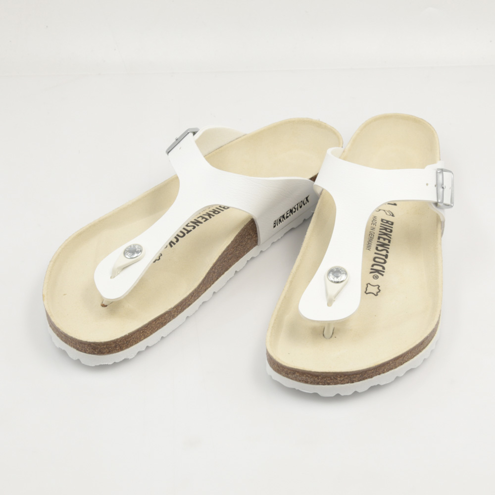 birkenstock gizeh white