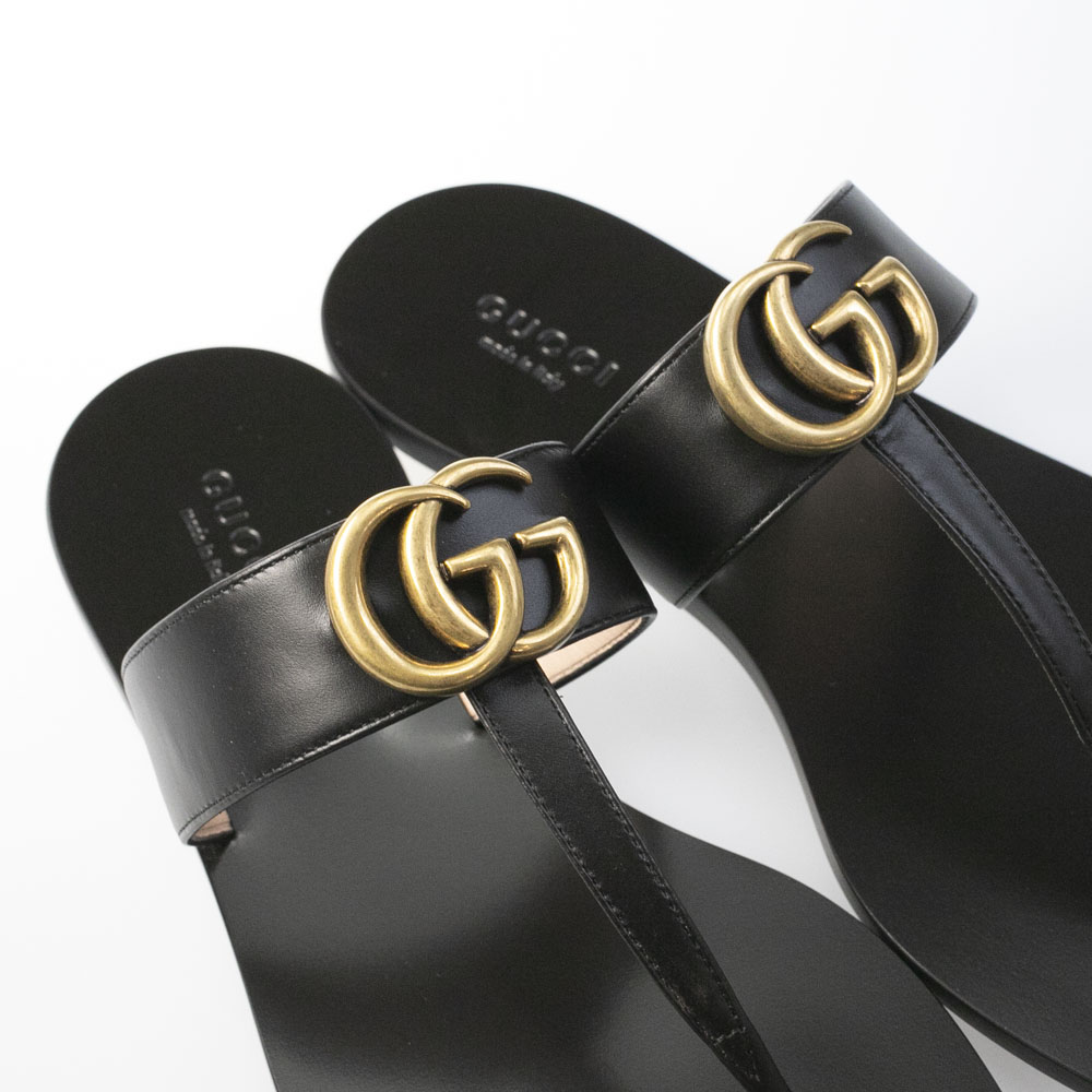 GUCCI グッチ　サンダル グッチ GUCCI レディースサンダル ダブルGトングサンダル 497444