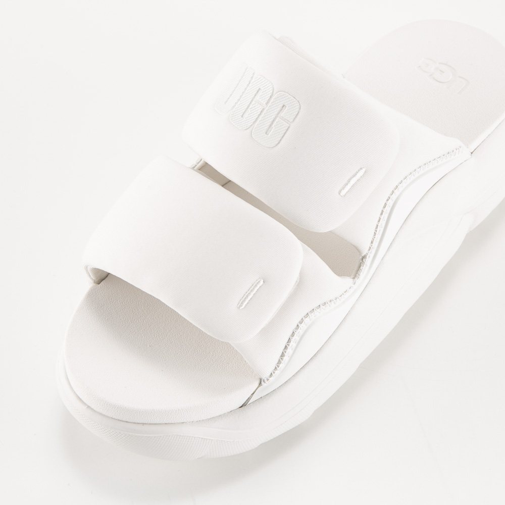アグ UGG レディースサンダル W LA ALTO STITCH (WHITE) 1152689 