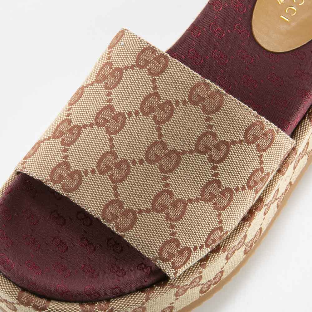 グッチ GUCCI レディースサンダル GGスライドサンダル 6cm 573018【FITHOUSE ONLINE SHOP】