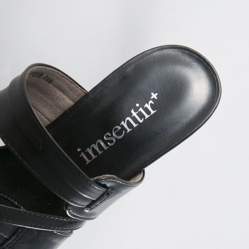 イムサンティルプラス imsentir+ レザー 本革  前詰まり ミュール im+0006【FITHOUSE ONLINE SHOP】