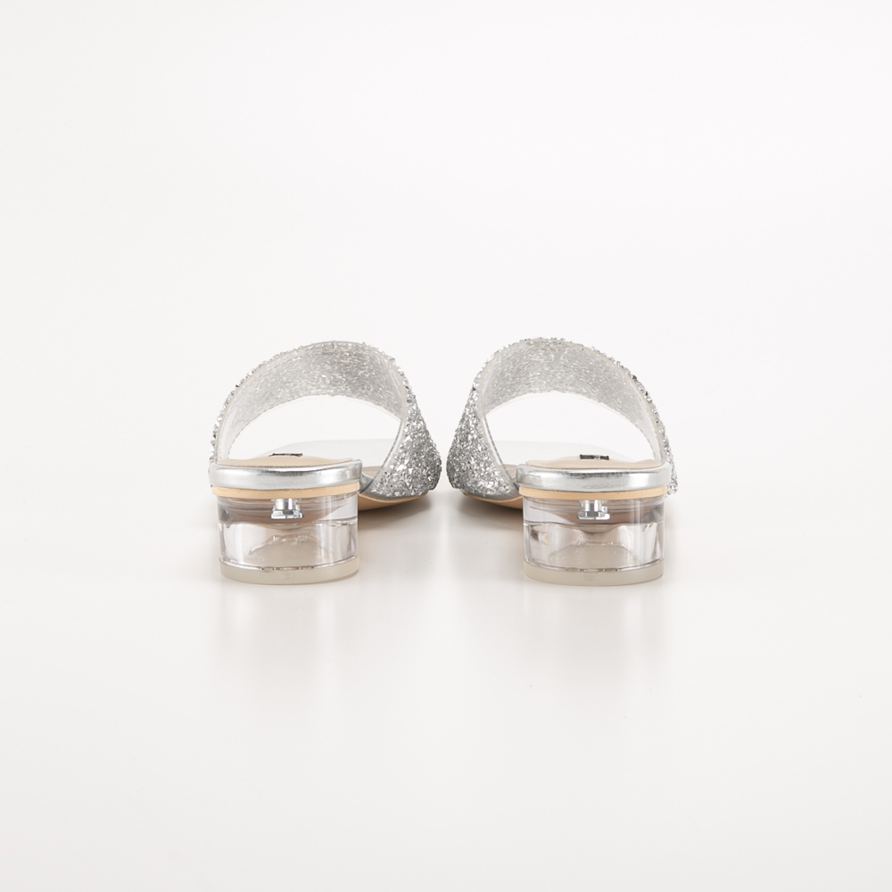 イムサンティル imsentir グリッタークリアヒールサンダル EV014(IY5685)【FITHOUSE ONLINE SHOP】