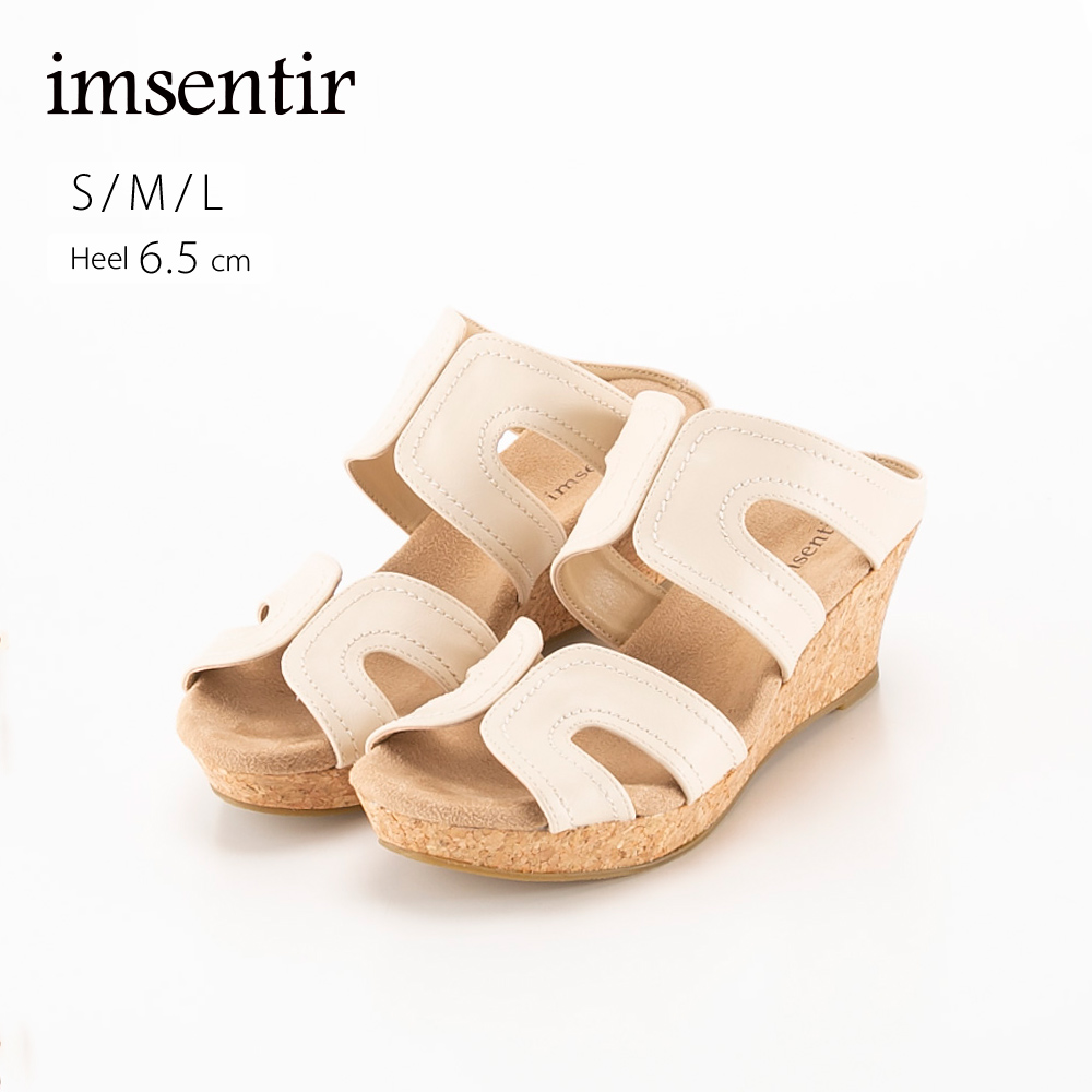 イムサンティル imsentir デザインステッチウェッジミュール ZNS5332【FITHOUSE ONLINE SHOP】