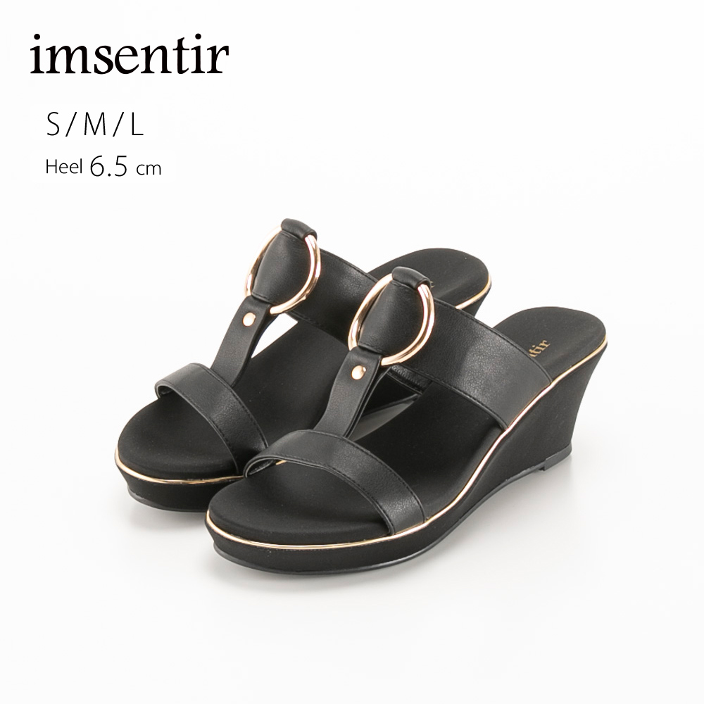 イムサンティル imsentir リング付きウエッジミュール YDTS3815【FITHOUSE ONLINE SHOP】