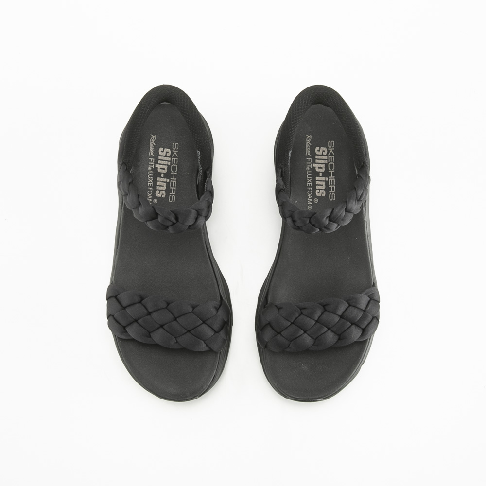 スケッチャーズ SKECHERS レディースサンダル デラックスウォーカーサンダル デイリー ツイスト 163589【FITHOUSE ONLINE SHOP】